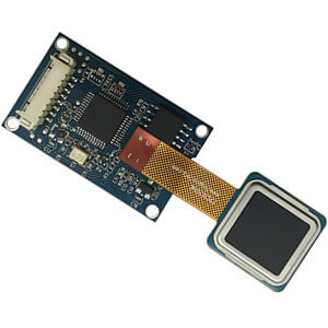 capacitive fingerprint sensor