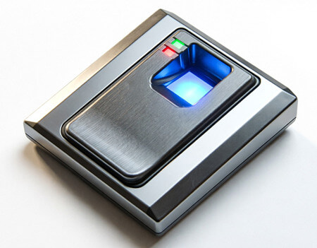 Fingerprint authentication for secure door access