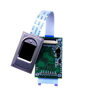 Capacitive fingerprint sensor