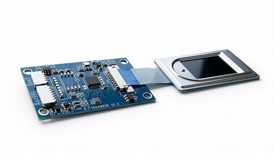 Front view of the Biometric Fingerprint Module