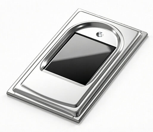 capacitive fingerprint module front