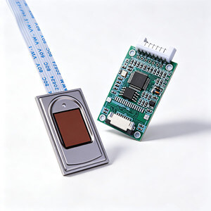 Photograph of the OEM fingerprint module
