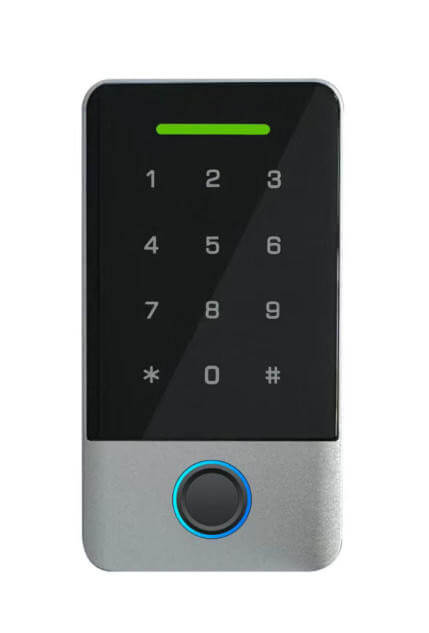 Fingerprint module integrated in access control system