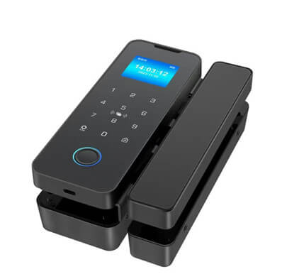 Capacitive fingerprint sensor module for smart locks