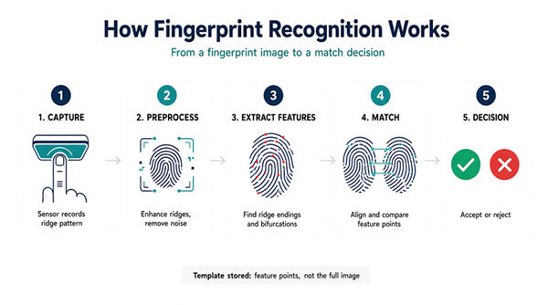 Fingerprint Algorithm Flowchart